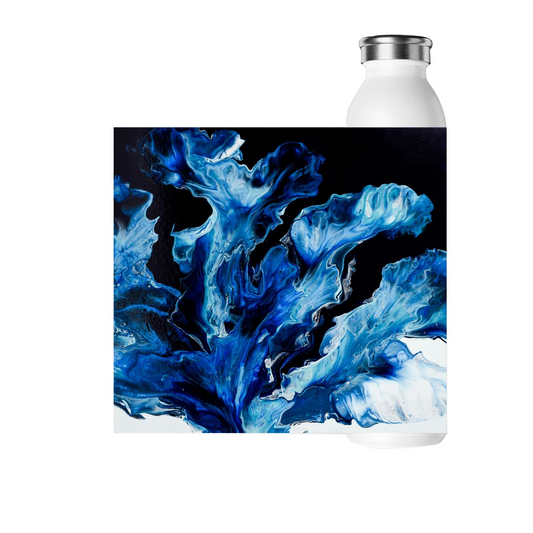 Splashing Blues Water Bottle